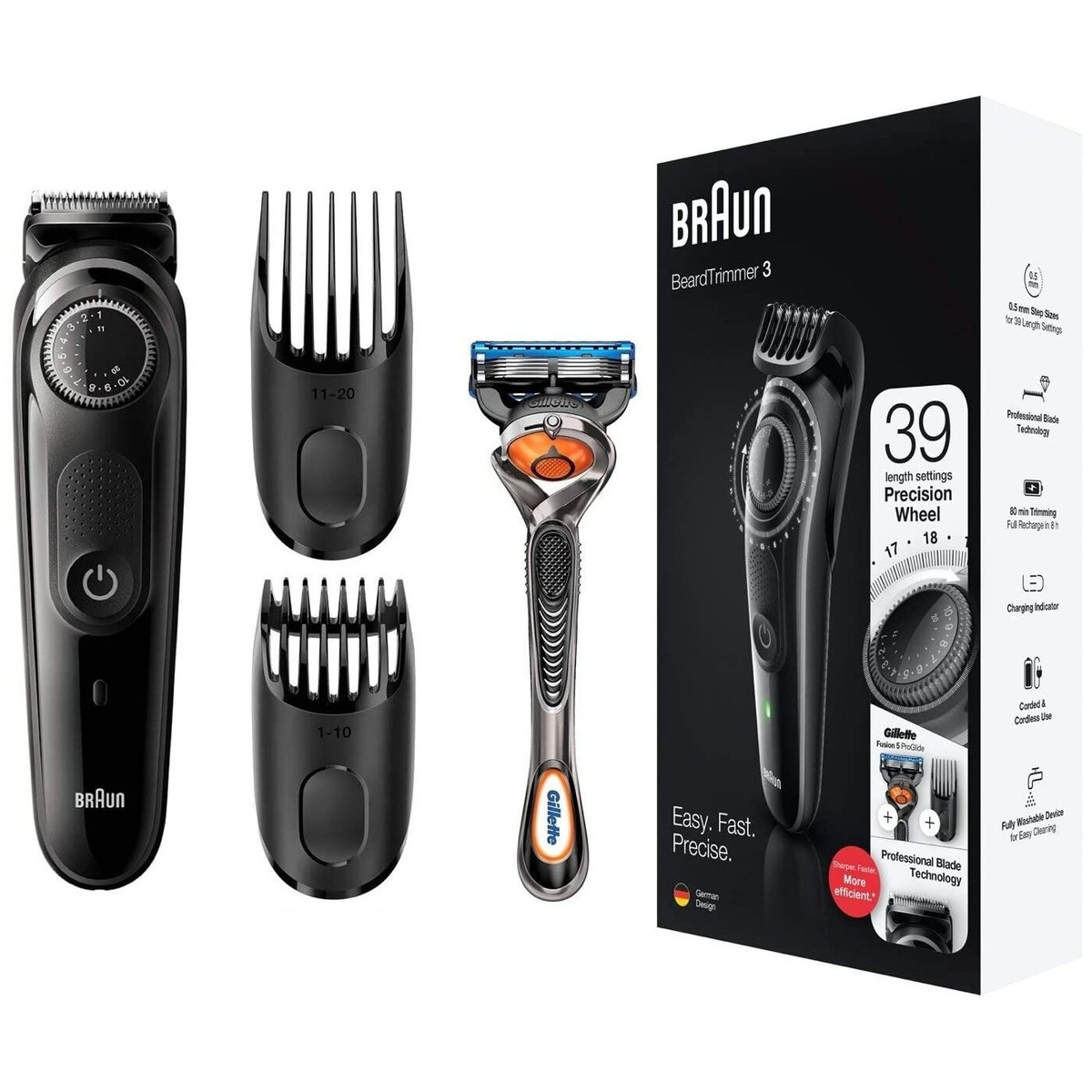 Триммер Braun BT 3242 (Цвет: Black)