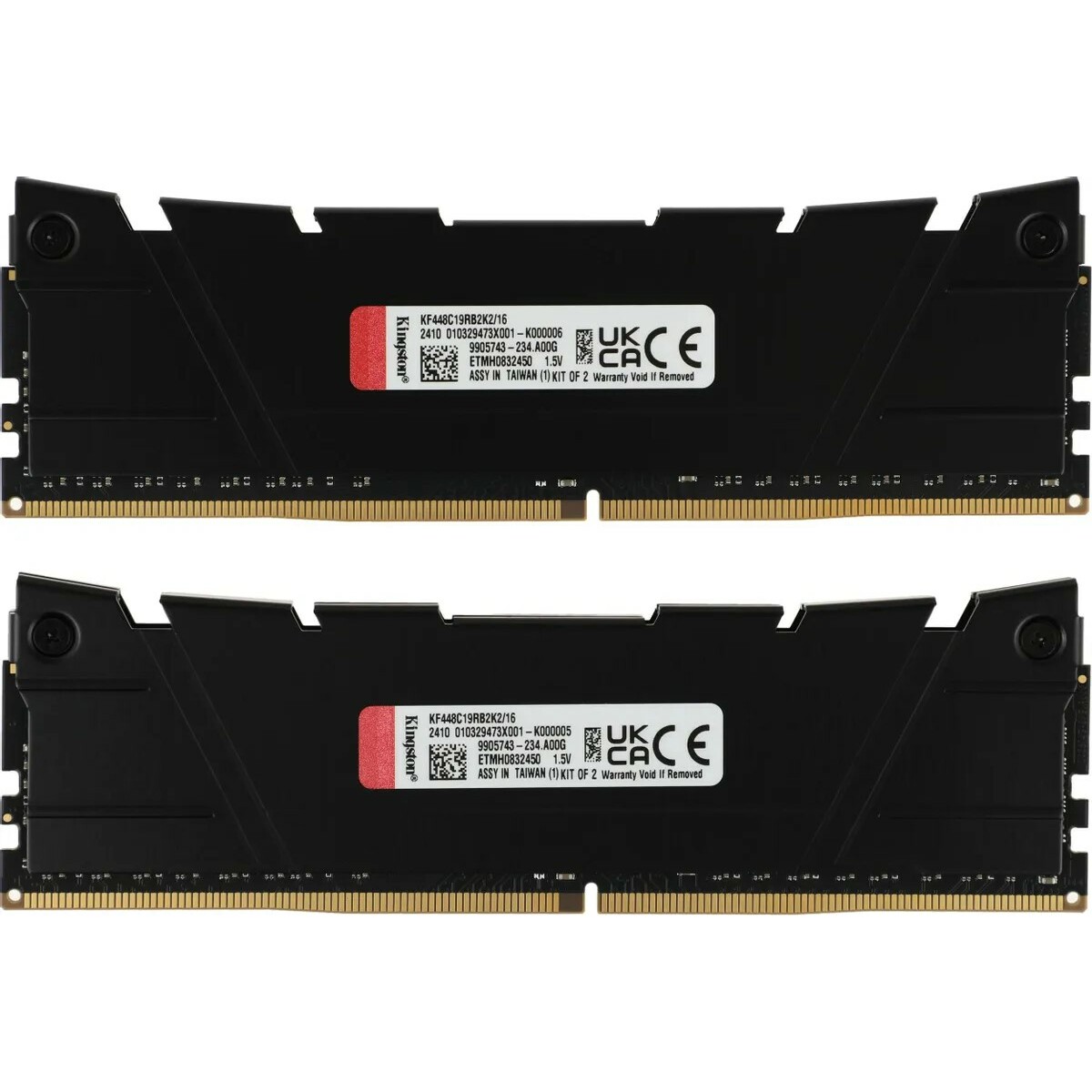 Память DDR4 2x8Gb 4800MHz Kingston KF448C19RB2K2 / 16 