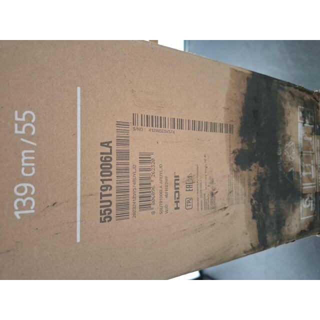 Телевизор LG 55" 55UT91006LA.ARUG, черный 