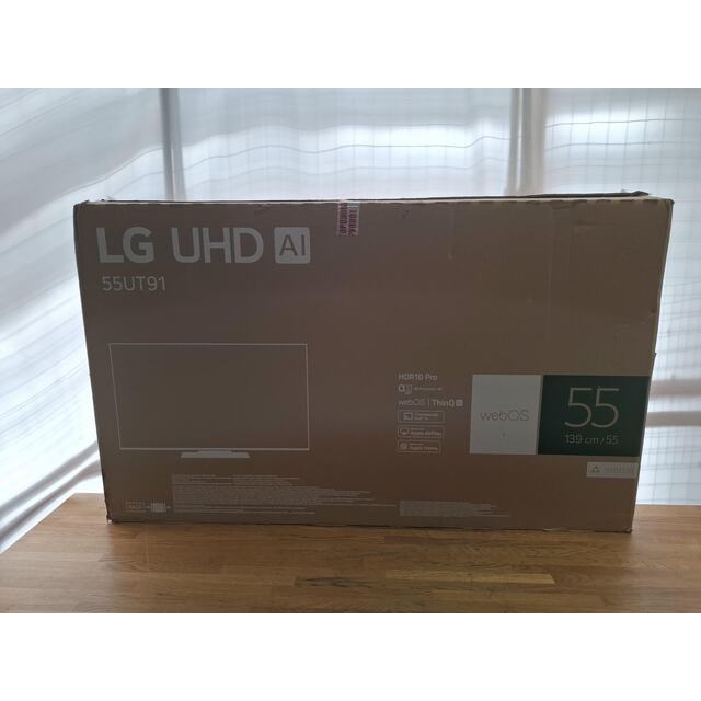 Телевизор LG 55" 55UT91006LA.ARUG, черный 