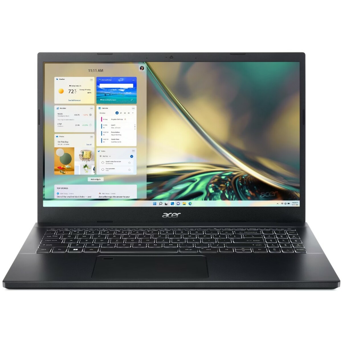 Ноутбук Acer Aspire 7 A715-76G-54NX (Intel Core i5 12450H 2Ghz/8Gb DDR4/SSD 512Gb/NVIDIA GeForce GTX 1650 4Gb/15.6