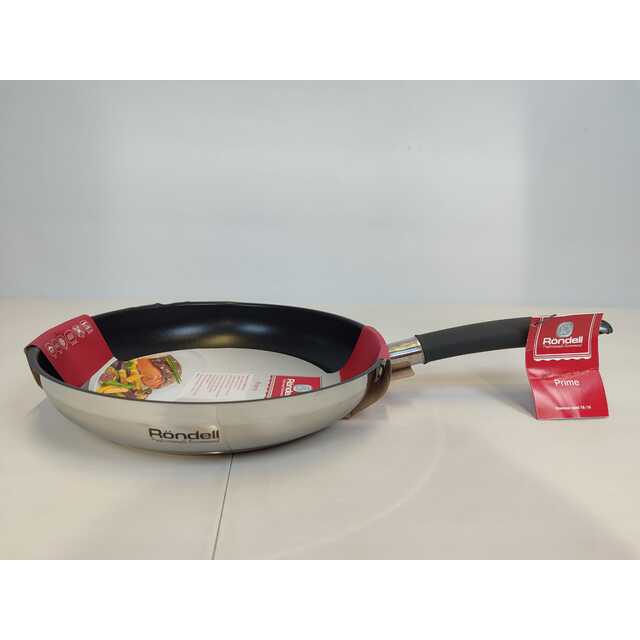 Сковорода Rondell Prime RDS-1677 (Цвет: Inox) Сковорода Rondell Prime RDS-1677 (Цвет: Inox)