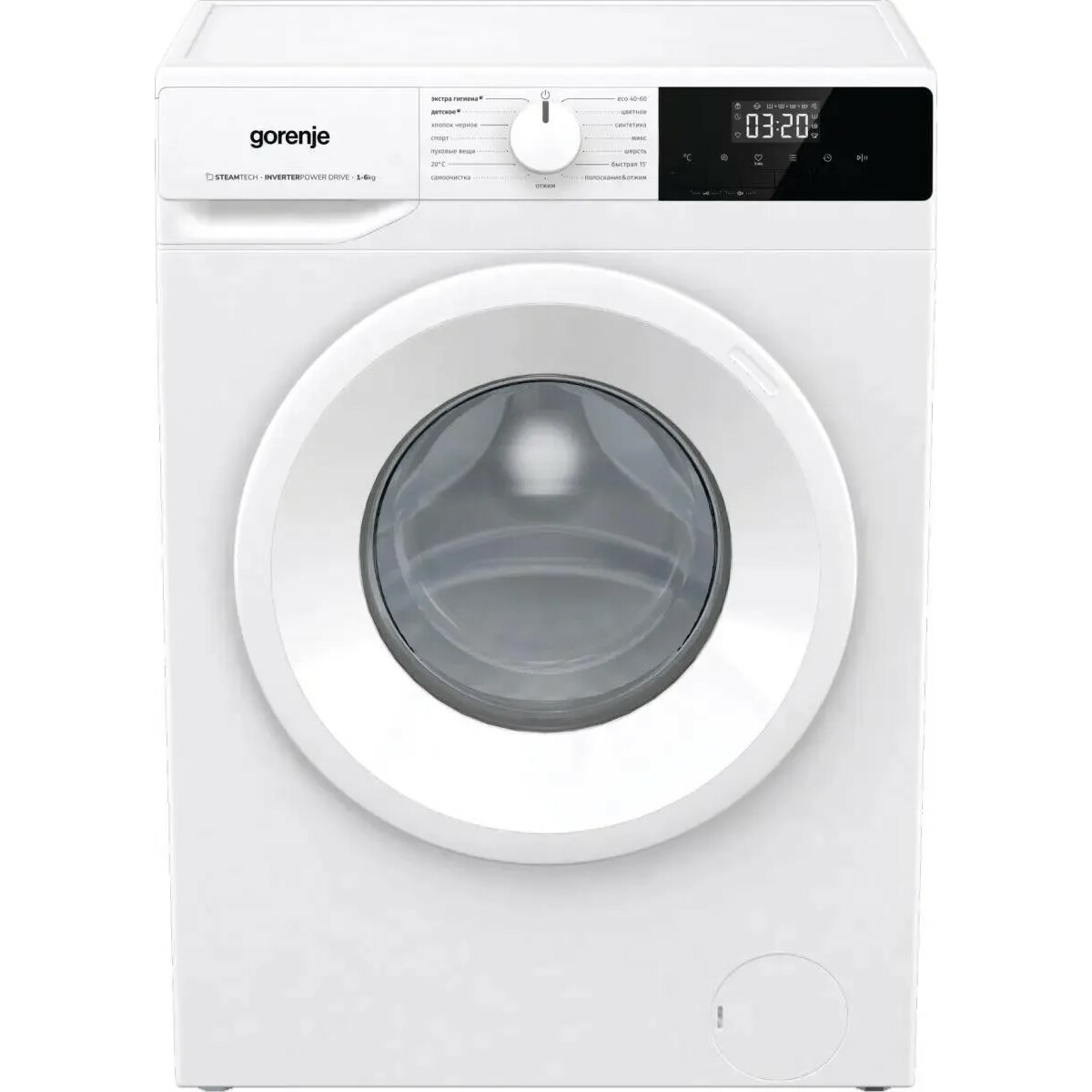 Стиральная машина Gorenje W1NHPI60SCS, белый