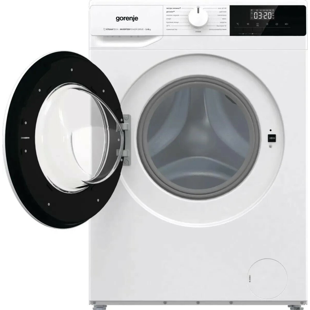 Стиральная машина Gorenje W1NHPI60SCS, белый