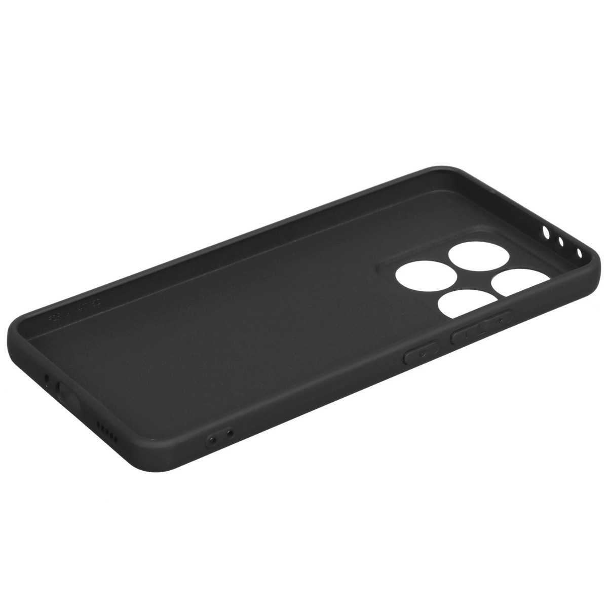 Чехол-накладка Borasco Silicone Case для смартфона Xiaomi 14T 5G (Цвет: Черный)