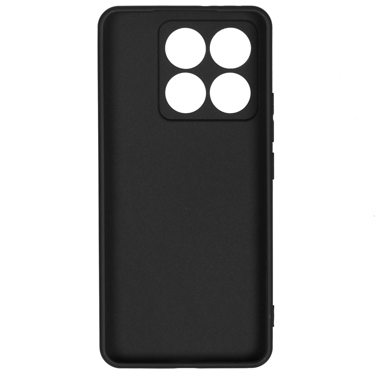 Чехол-накладка Borasco Silicone Case для смартфона Xiaomi 14T 5G (Цвет: Черный)