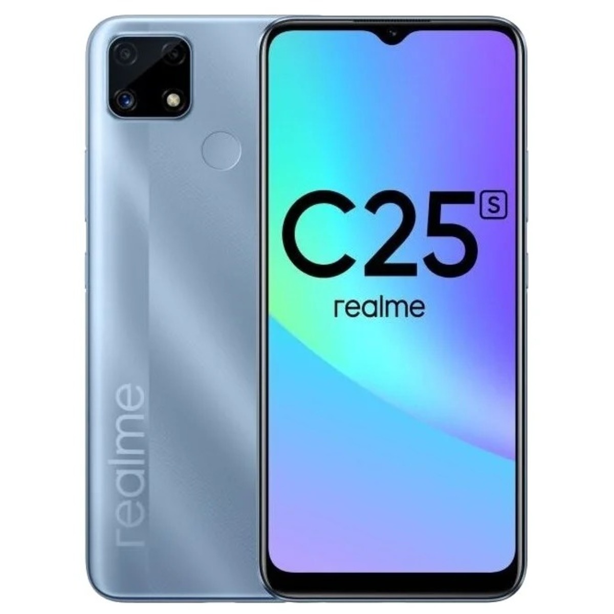 Смартфон realme C25s 4 / 128Gb (NFC) (Цвет: Water Blue)