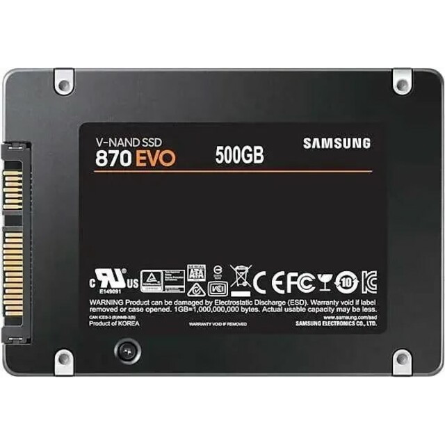 Накопитель SSD Samsung SATA III 500Gb MZ-77E500BW