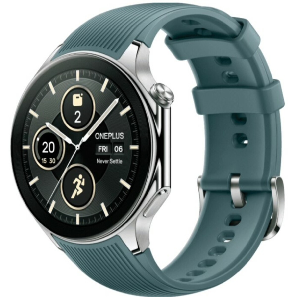 Умные часы OnePlus Watch 2 (Цвет: Radiant Steel)