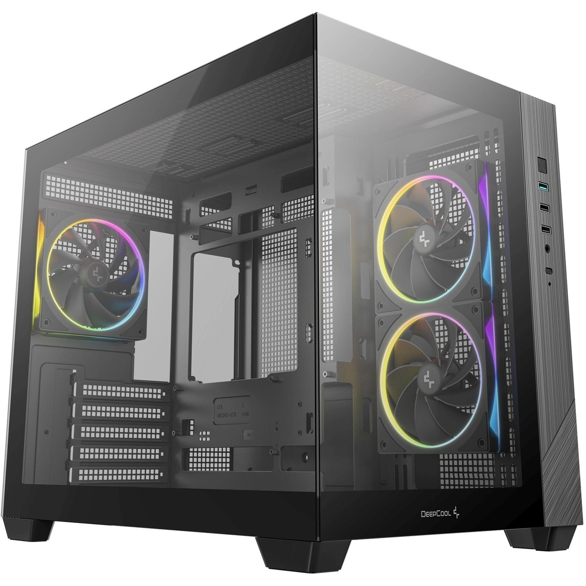 Корпус Deepcool CG330 3F, черный