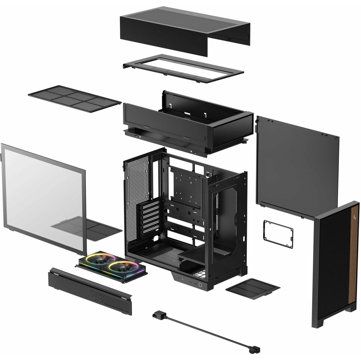 Корпус Deepcool CL660, черный