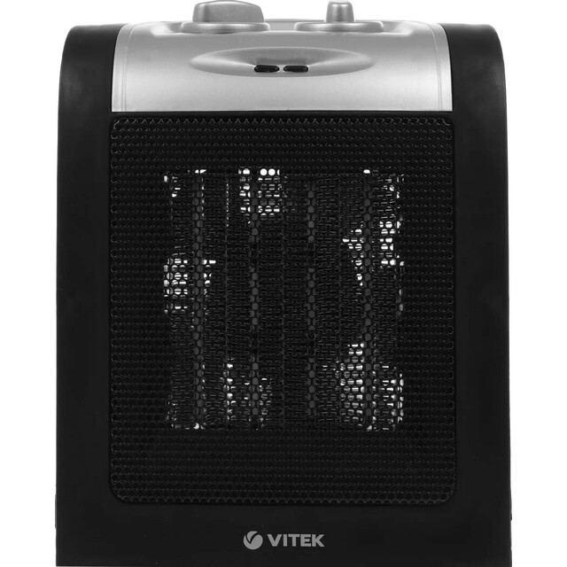 Тепловентилятор Vitek VT-2067 (Цвет: Black / Silver) Тепловентилятор Vitek VT-2067 (Цвет: Black / Silver)