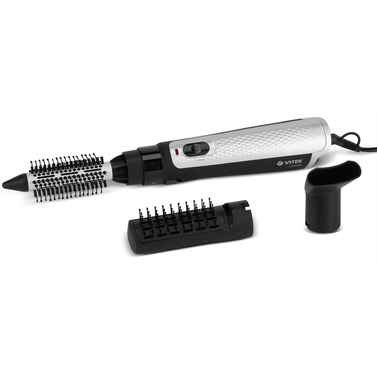 Фен-щетка Vitek VT-8244, черный