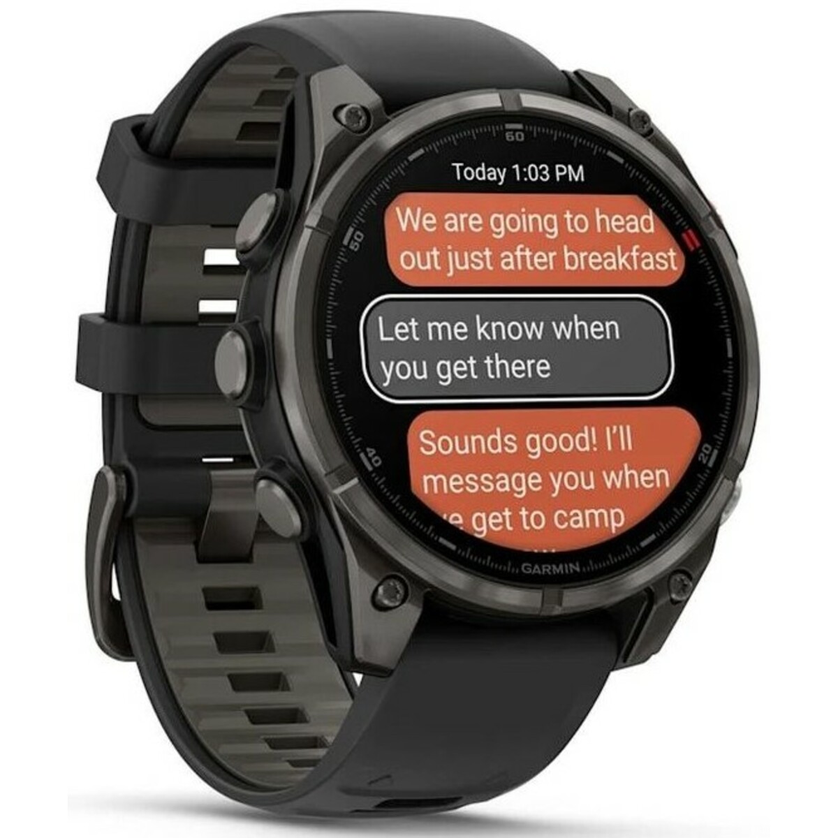 Умные часы Garmin Fenix 8 Pro 47mm Amoled Sapphire (Цвет: Carbon Gray/Pebble Gray)