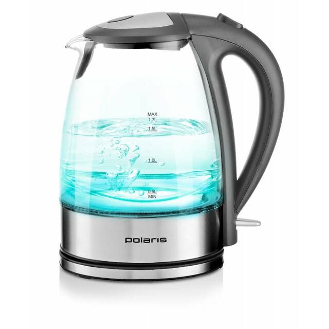 Чайник Polaris PWK 1719CGL (Цвет: Inox / Black)
