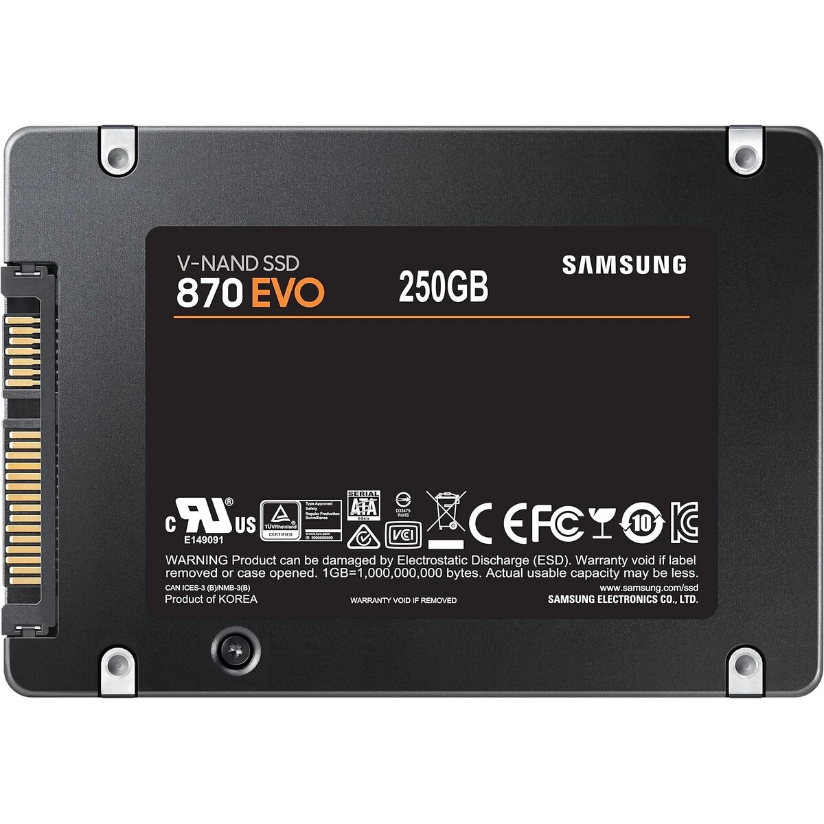 Накопитель SSD Samsung SATA-III 250GB MZ-77E250B/CN 