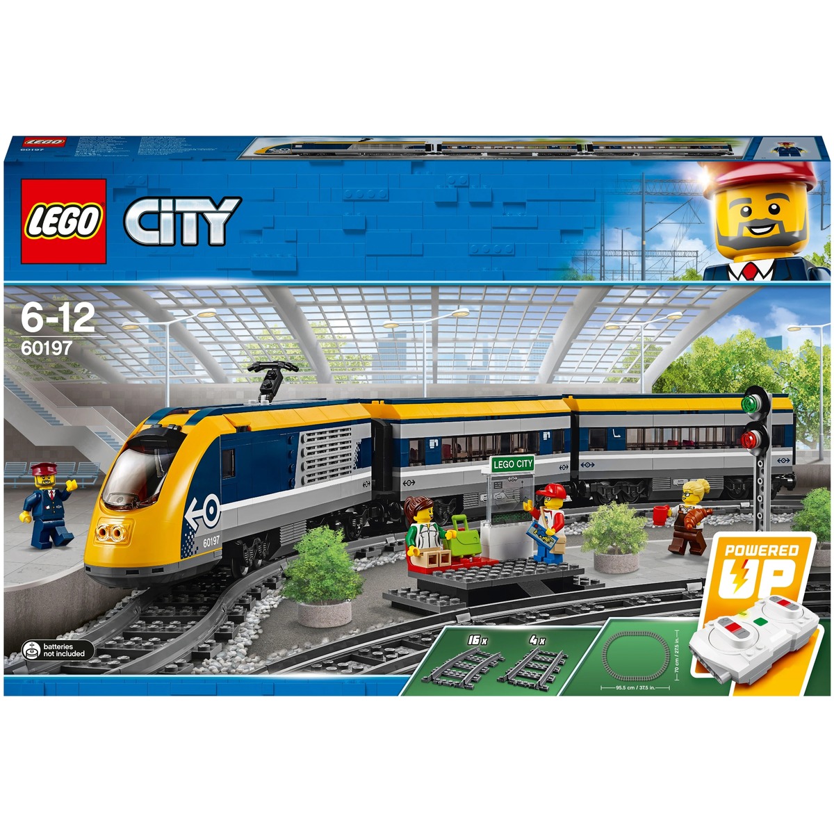 Конструктор LEGO City Trains 60197 Пассажирский поезд