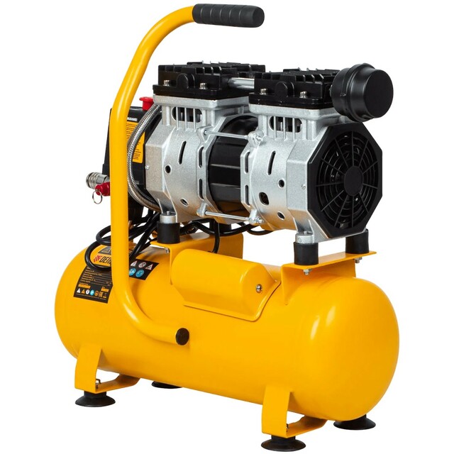 Компрессор поршневой Denzel DLS650/10 (Цвет: Yellow)