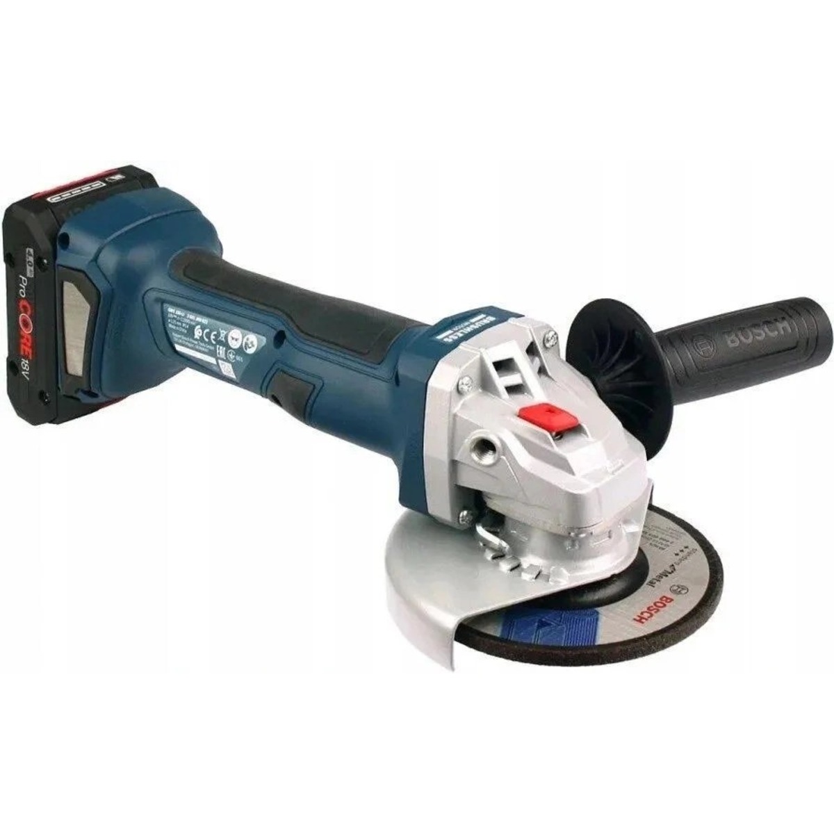 Углошлифовальная машина Bosch GWS 180-LI 06019H9025 (Цвет: Blue)