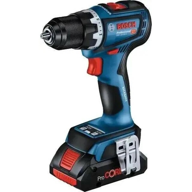 Дрель-шуруповерт Bosch GSR 18V-90 C (Цвет: Blue)