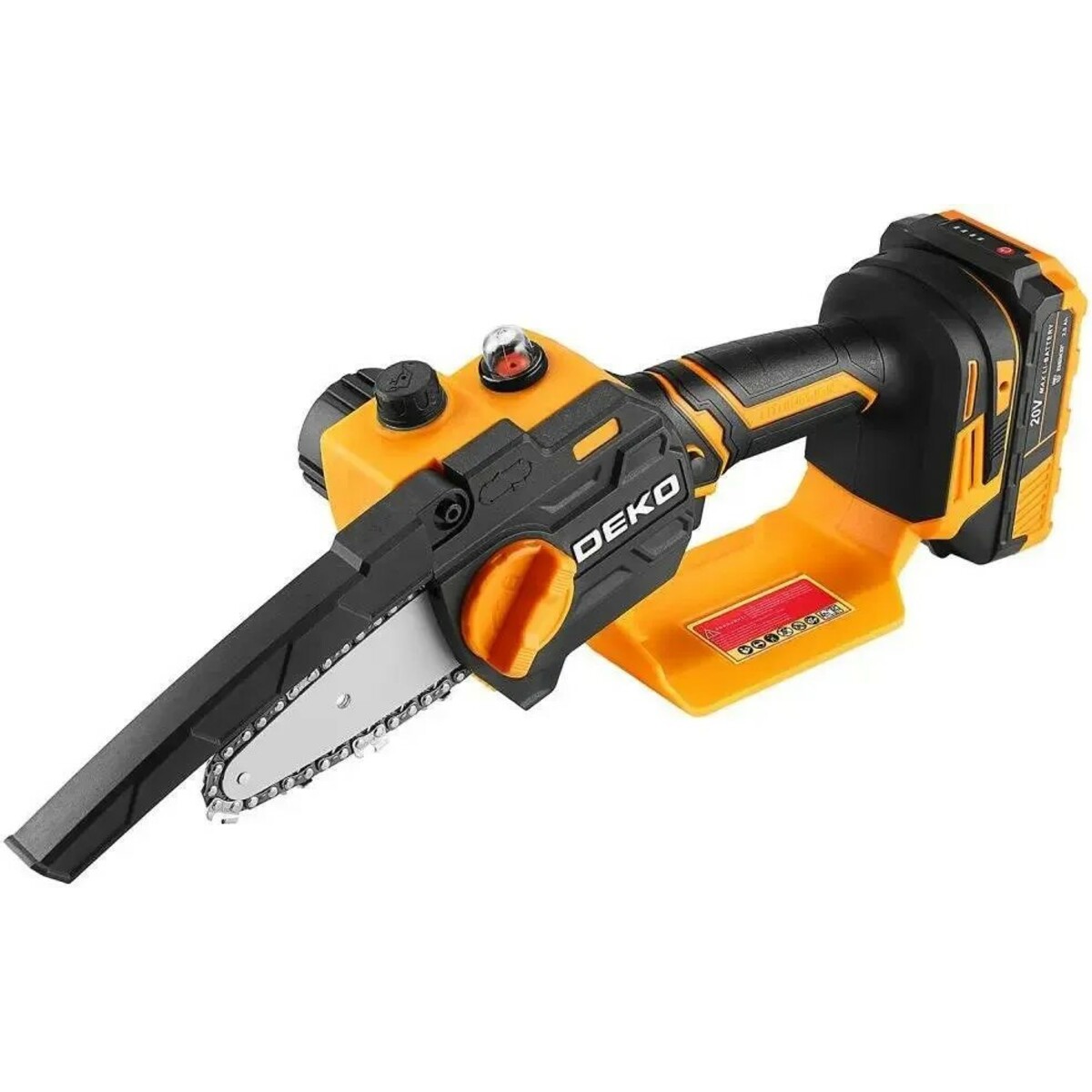 Электрическая цепная пила Deko DKCHS 20-4 (Цвет: Orange / Black)