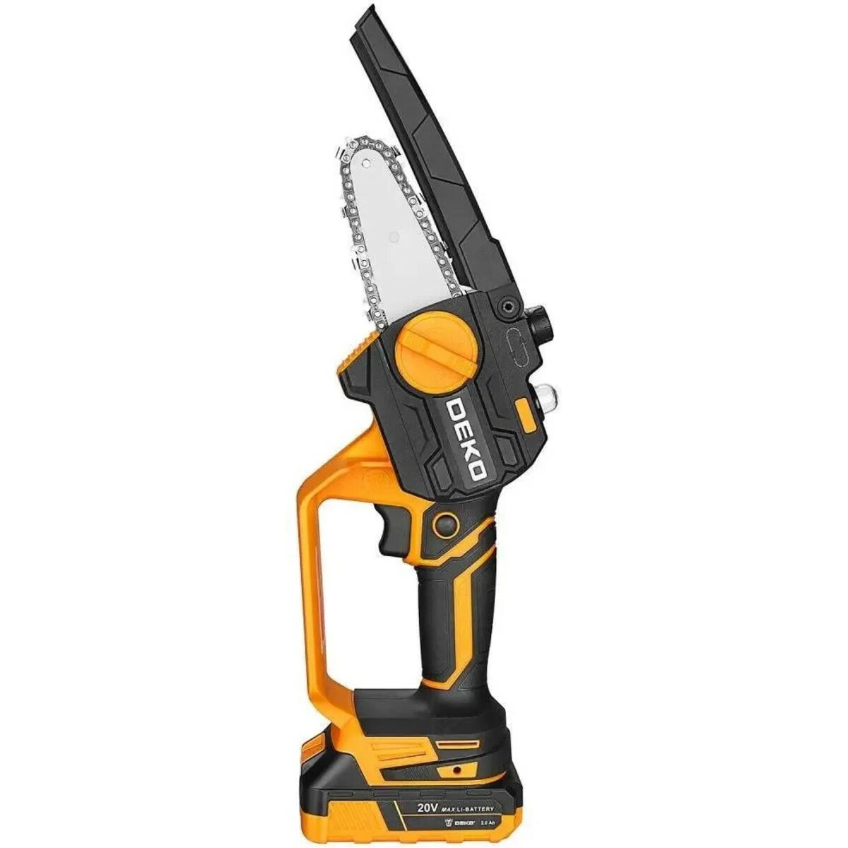 Электрическая цепная пила Deko DKCHS 20-4 (Цвет: Orange / Black)