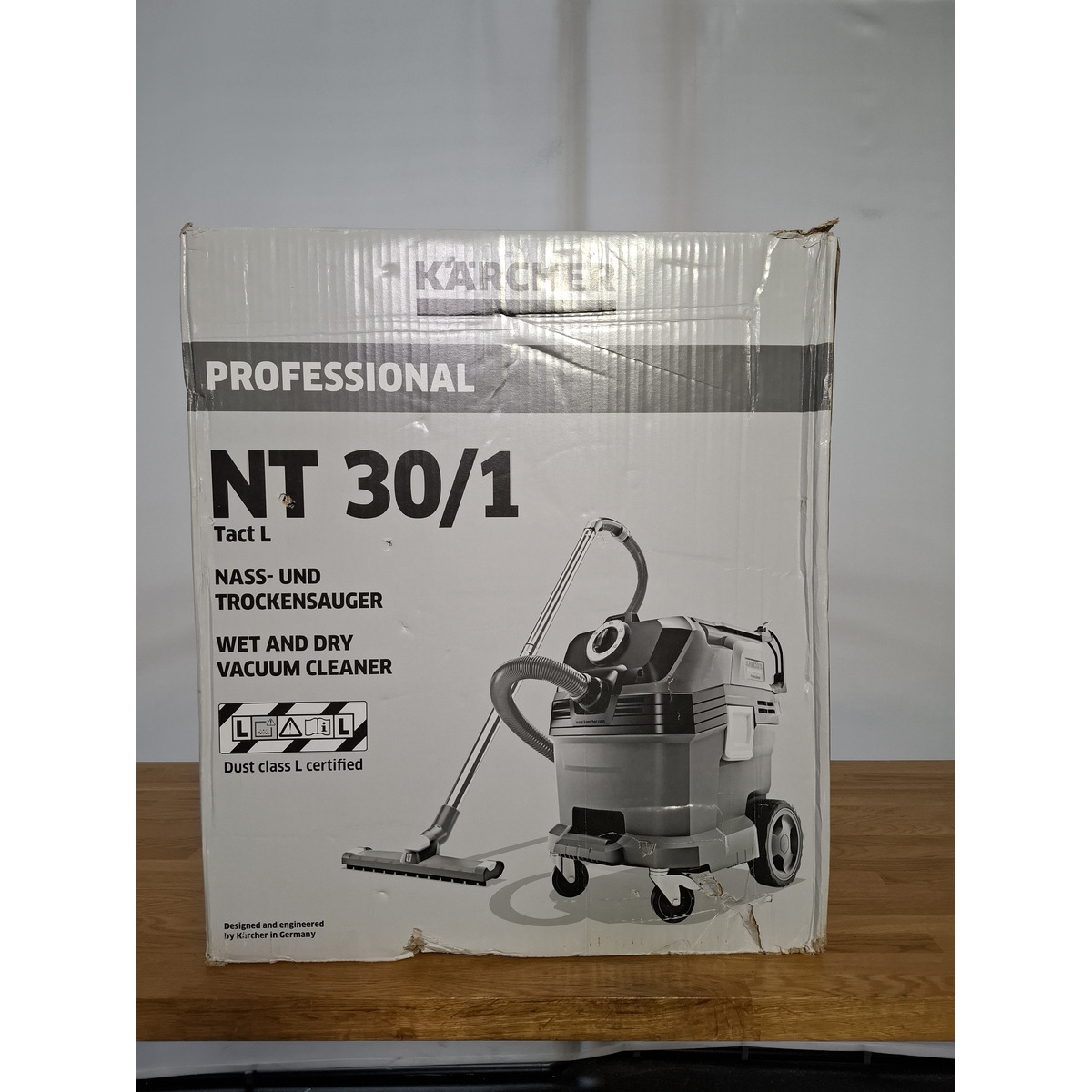Строительный пылесос Karcher NT 30 / 1 Tact L (Цвет: Gray)