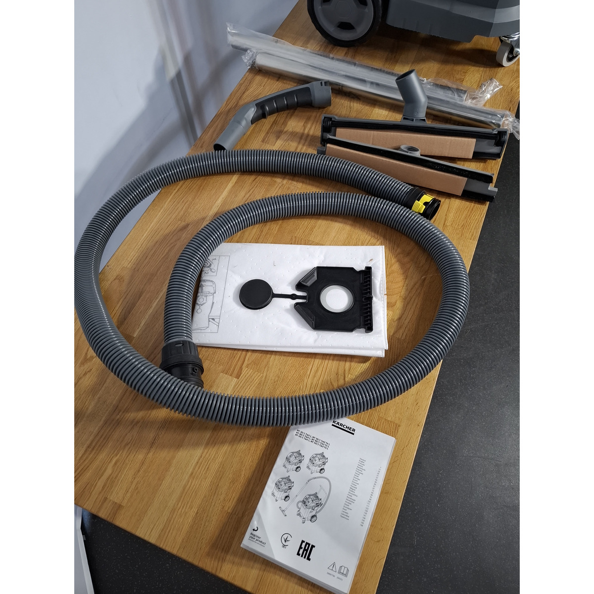 Строительный пылесос Karcher NT 30 / 1 Tact L (Цвет: Gray)