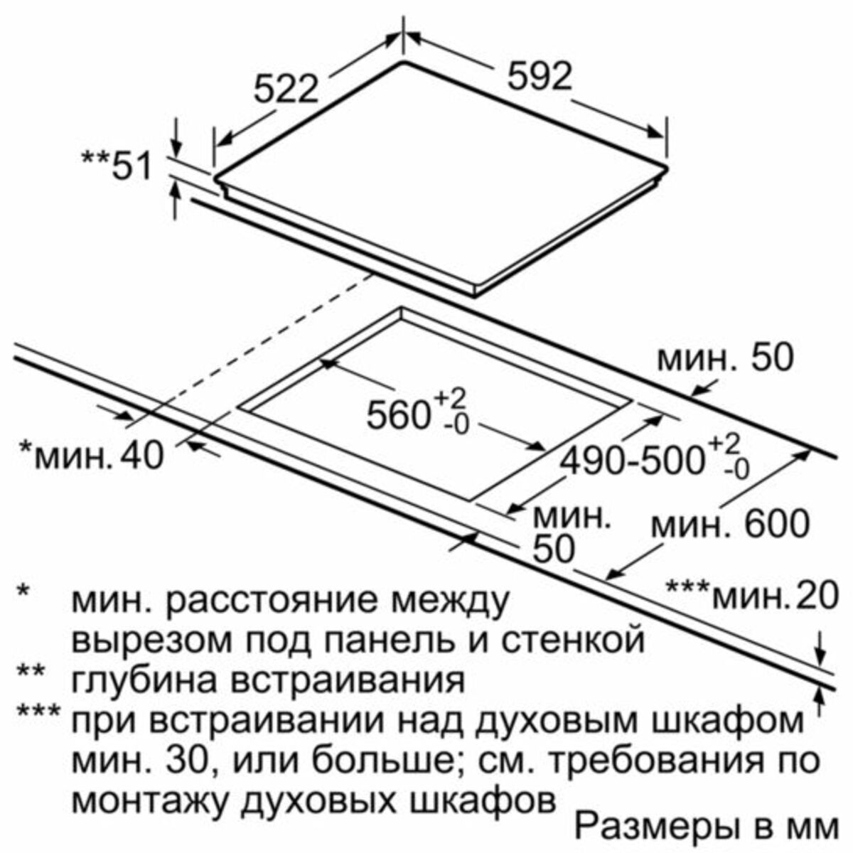 Варочная панель Bosch Serie 6 PIE631FB1E, черный