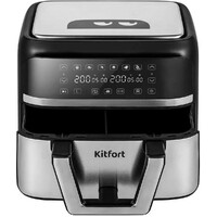Аэрогриль Kitfort КТ-2247 (Цвет: Black/Silver)