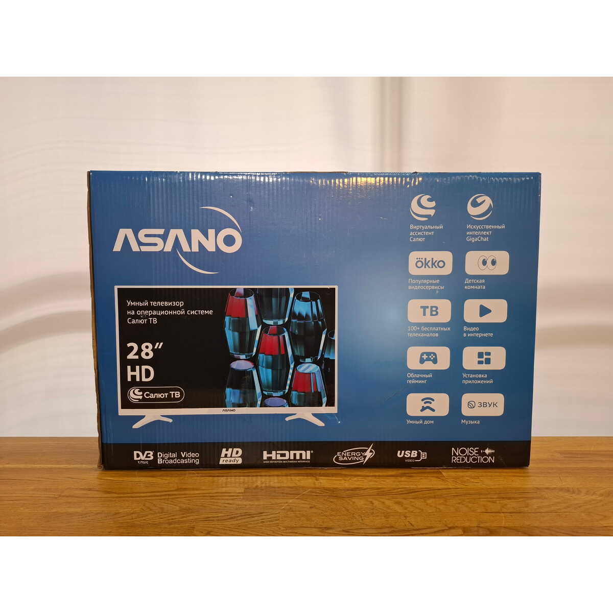 Телевизор Asano 28" 28LH5011T, белый