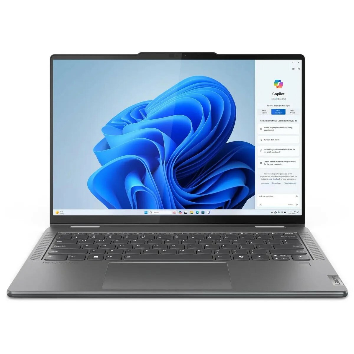 Ноутбук Lenovo Yoga 7 14IML9 (Core Ultra 7 155H / 32Gb LPDDR5x / SSD1Tb / Intel Arc / 14