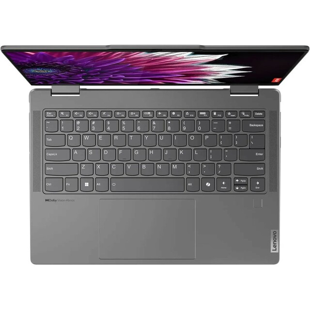 Ноутбук Lenovo Yoga 7 14IML9 (Core Ultra 7 155H/32Gb LPDDR5x/SSD1Tb/Intel Arc/14 /Windows 11 Home/dk.gray) (83DJ0094RU)