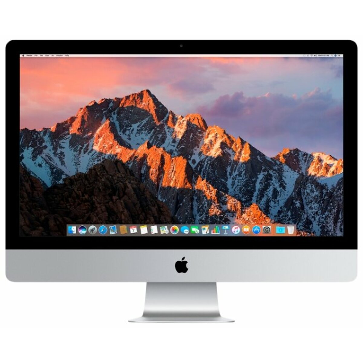 Моноблок Apple iMac Z0VQ000Z8 27 5K i5 8500 (3) / 16Gb / 1Tb / Pro 570X 4Gb / CR / macOS / GbitEth / WiFi / BT / клавиатура / мышь / Cam / серебристый / черный 5120x2880