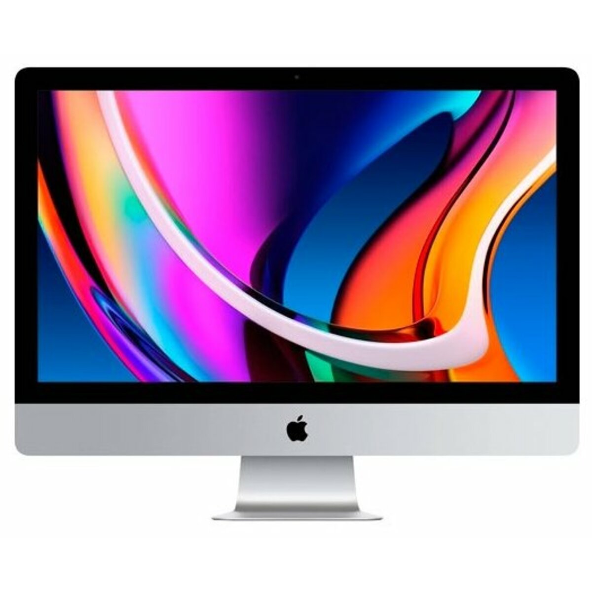 Моноблок Apple iMac MXWT2RU / A 27 5K i5  (3.1) / 8Gb / SSD256Gb / Pro 5300 4Gb / CR / macOS / GbitEth / WiFi / BT / клавиатура / мышь / Cam / серебристый / черный 5120x2880