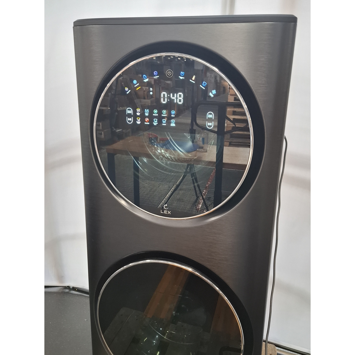 Стиральная машина LEX LWM10714LuxIDD, черный