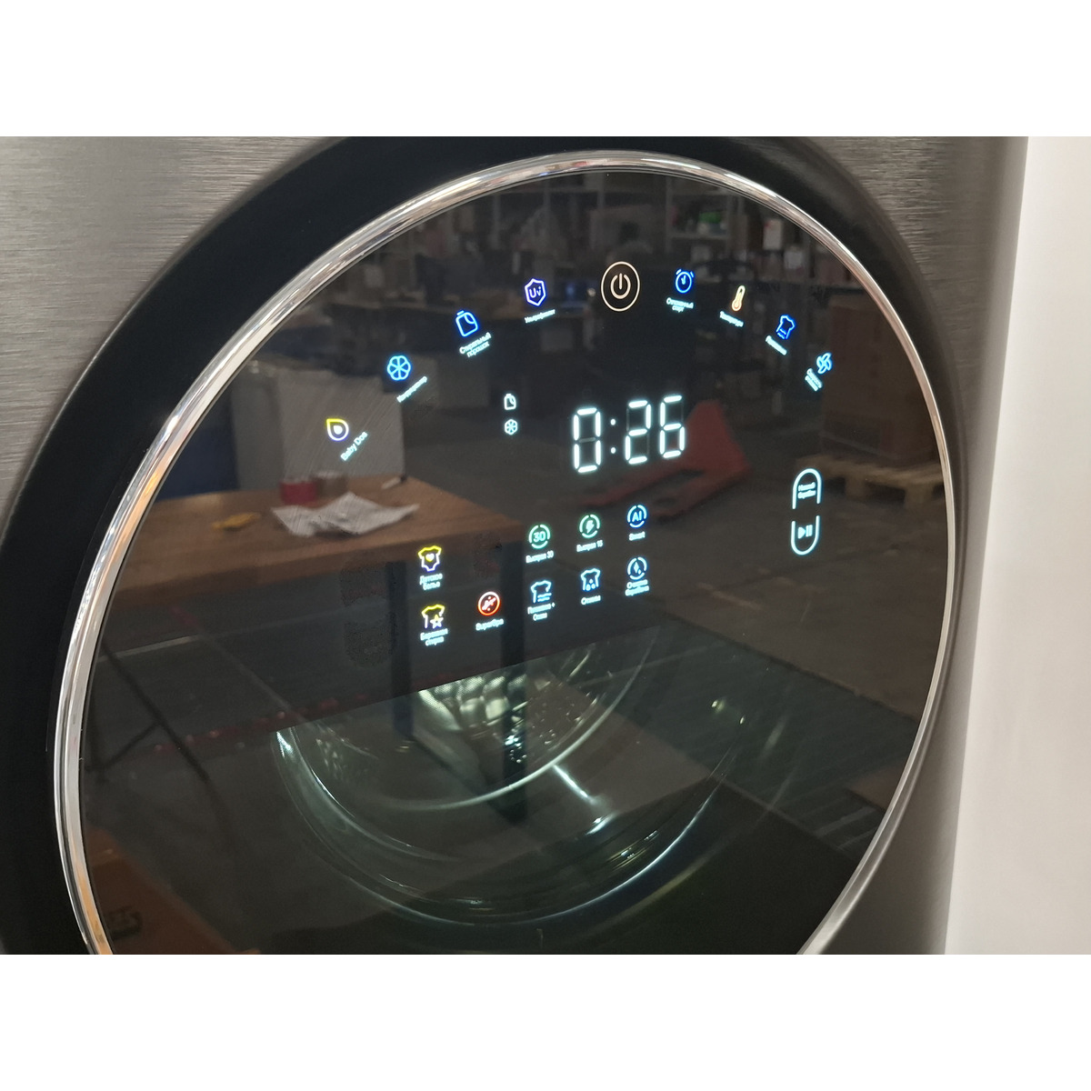 Стиральная машина LEX LWM10714LuxIDD, черный
