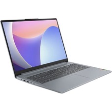 Ноутбук Lenovo IdeaPad Slim 3 16IRU8 Core i7 1355U 16Gb SSD512Gb Intel Iris Xe graphics 16 IPS WUXGA (1920x1200) noOS grey WiFi BT Cam (82X80005RK)