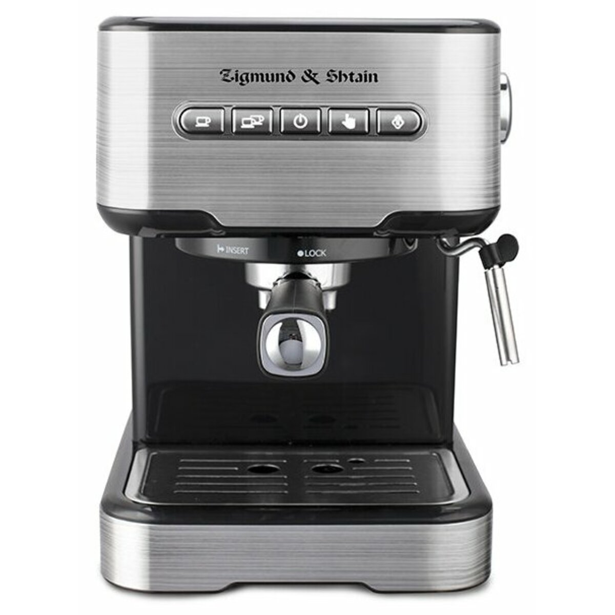 Кофеварка рожковая Zigmund & Shtain Al Caffe ZCM-850 (Цвет: Steel)