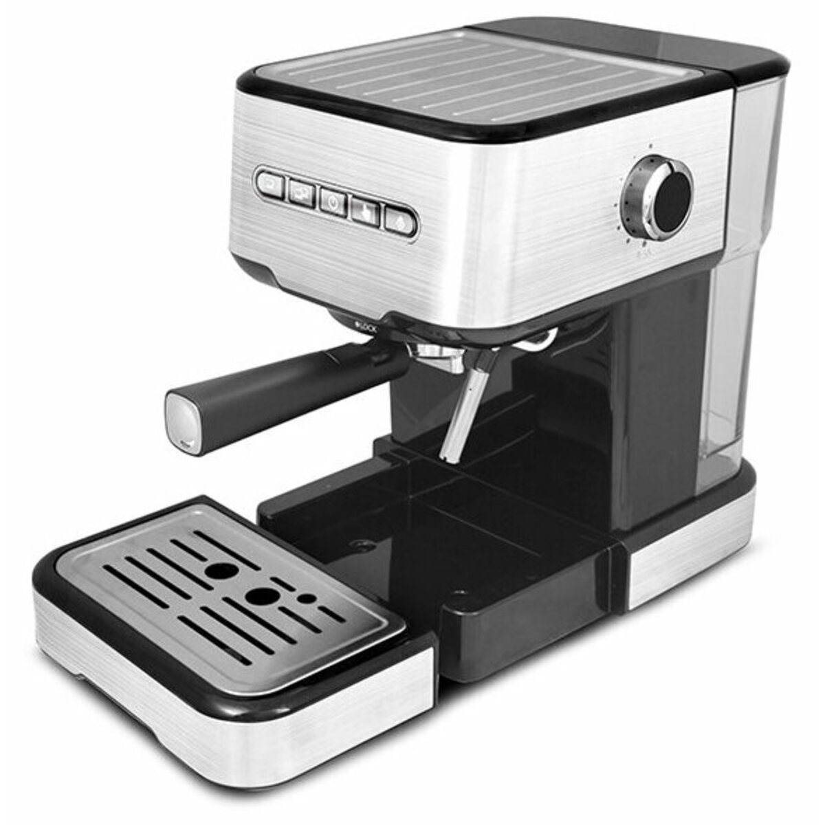 Кофеварка рожковая Zigmund & Shtain Al Caffe ZCM-850 (Цвет: Steel)