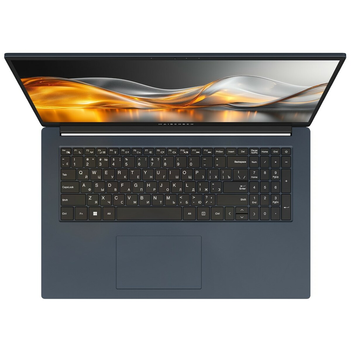 Ноутбук Maibenben Medio M17A-R574UM (Ryzen 5 7430U 2.3Ghz / 16Gb DDR4 / SSD512Gb / AMD Radeon Graphics / 17.3