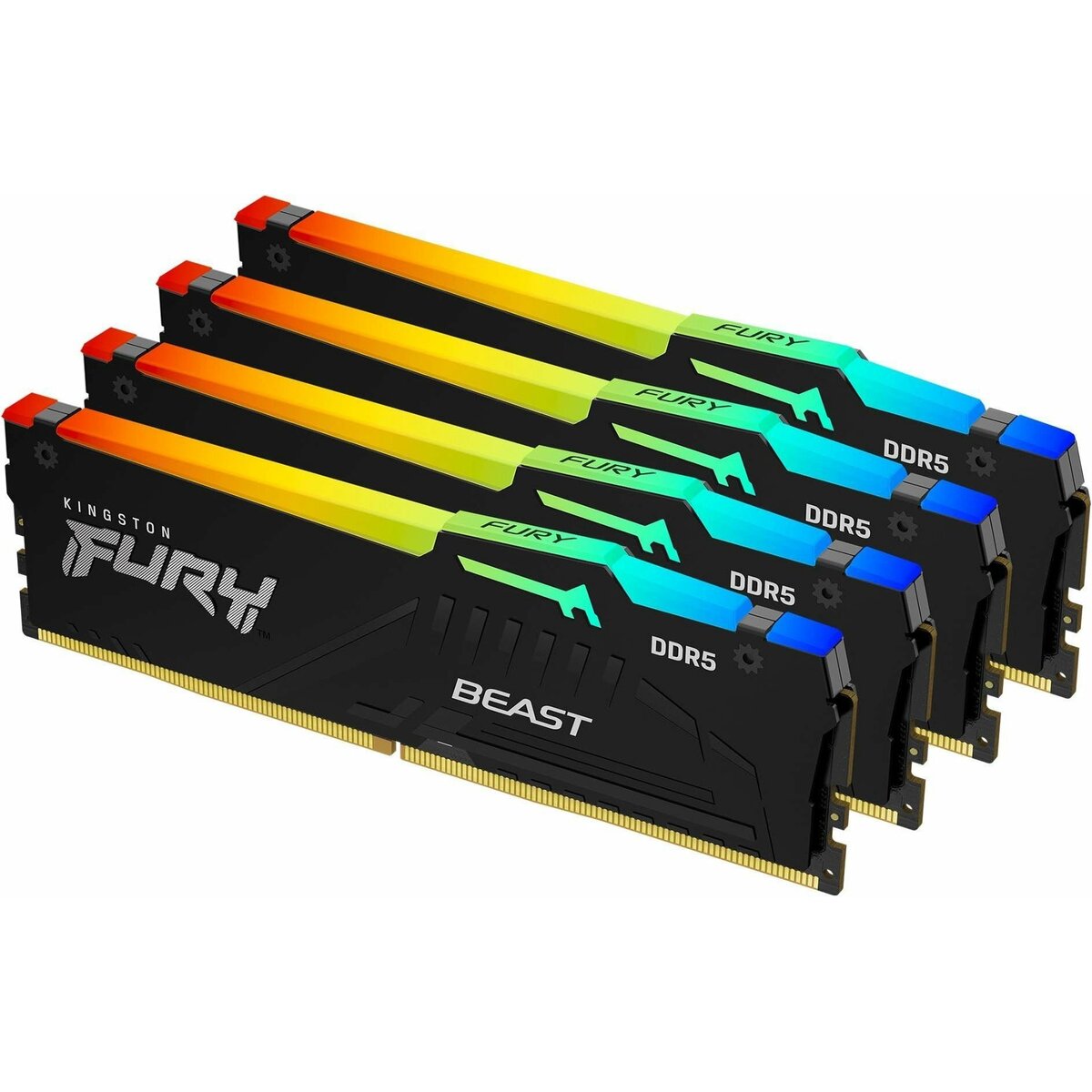 Память DDR5 4x16GB 5200MHz Kingston KF552C40BBAK4-64