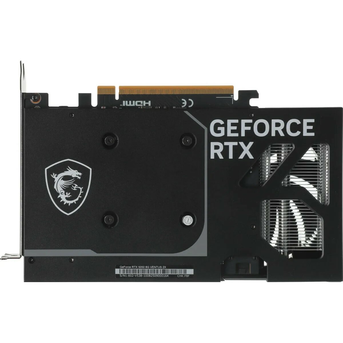 Видеокарта MSI GeForce RTX 5050 VENTUS 2X 8Gb