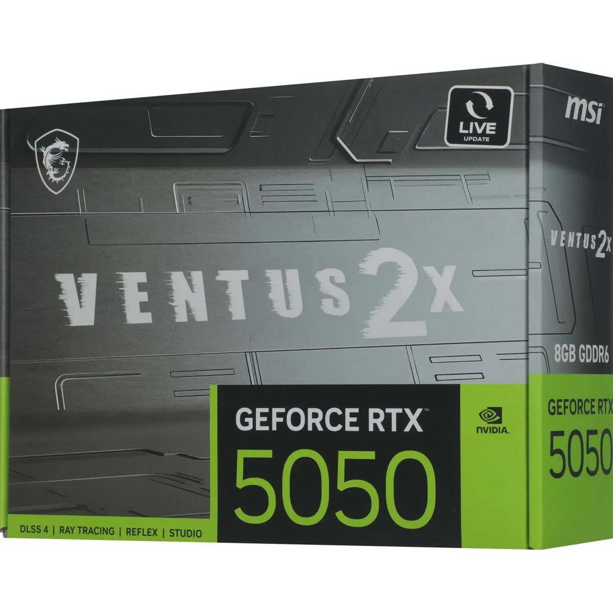 Видеокарта MSI GeForce RTX 5050 VENTUS 2X 8Gb