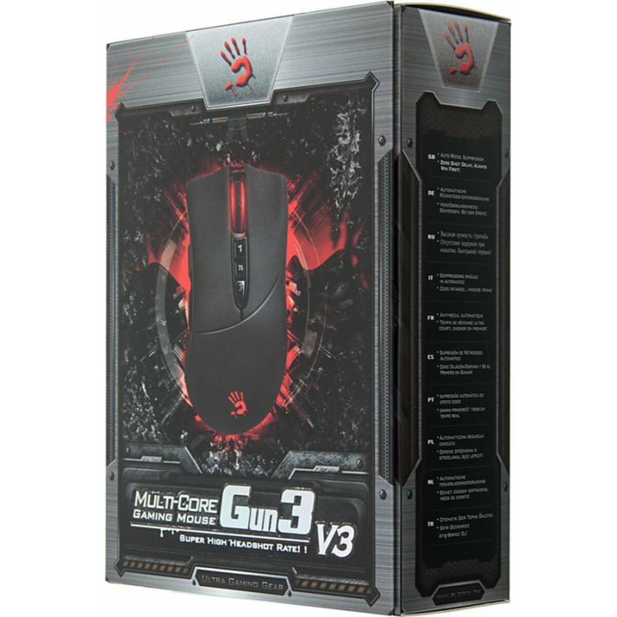 Мышь A4 Bloody V3 USB (Цвет: Black)