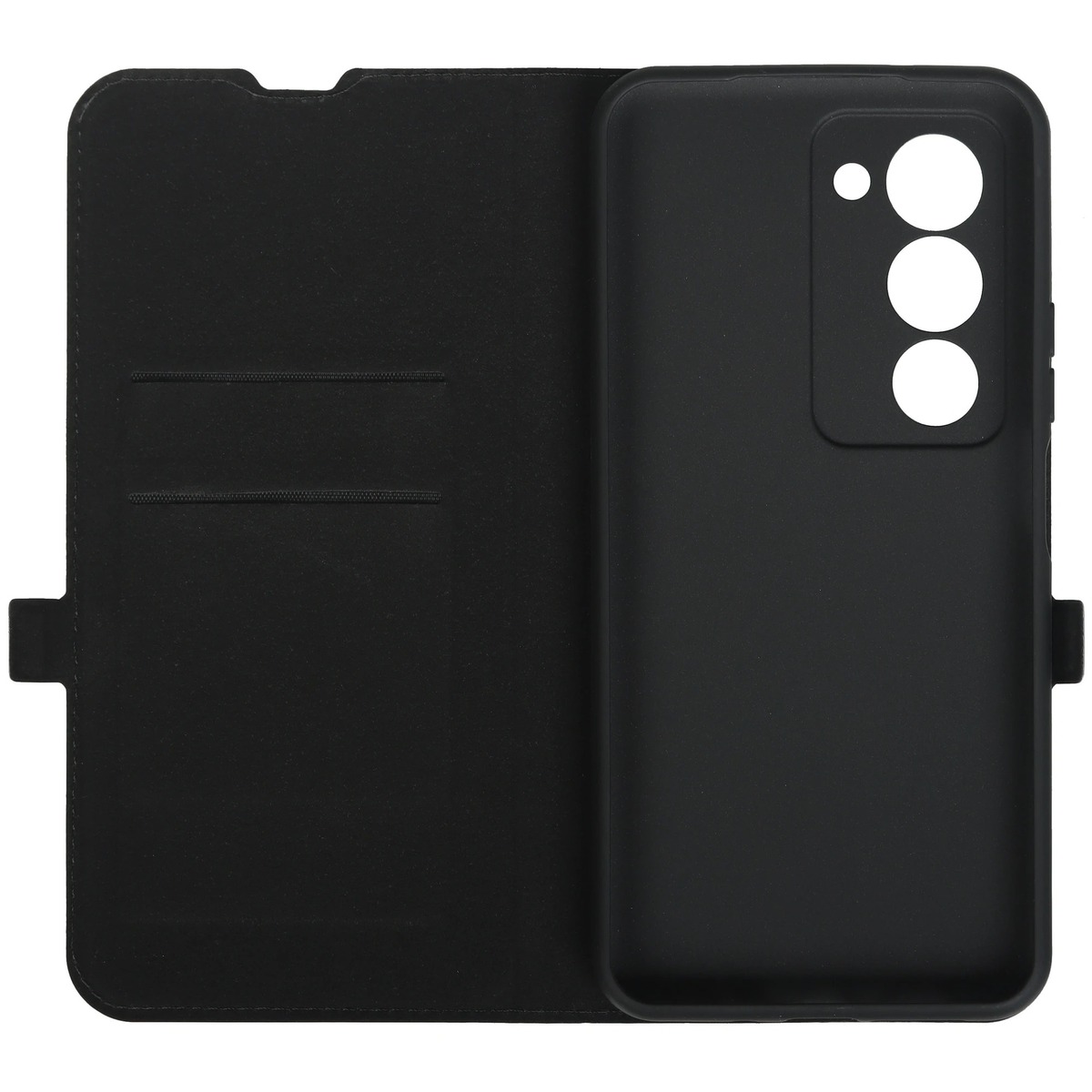 Чехол-книжка Borasco Book Case для смартфона Xiaomi Redmi 15 4G (Цвет: Черный) 