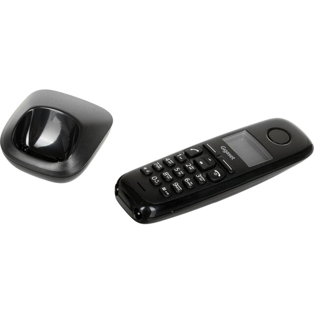 Радиотелефон Dect Gigaset A170 DUO, черный