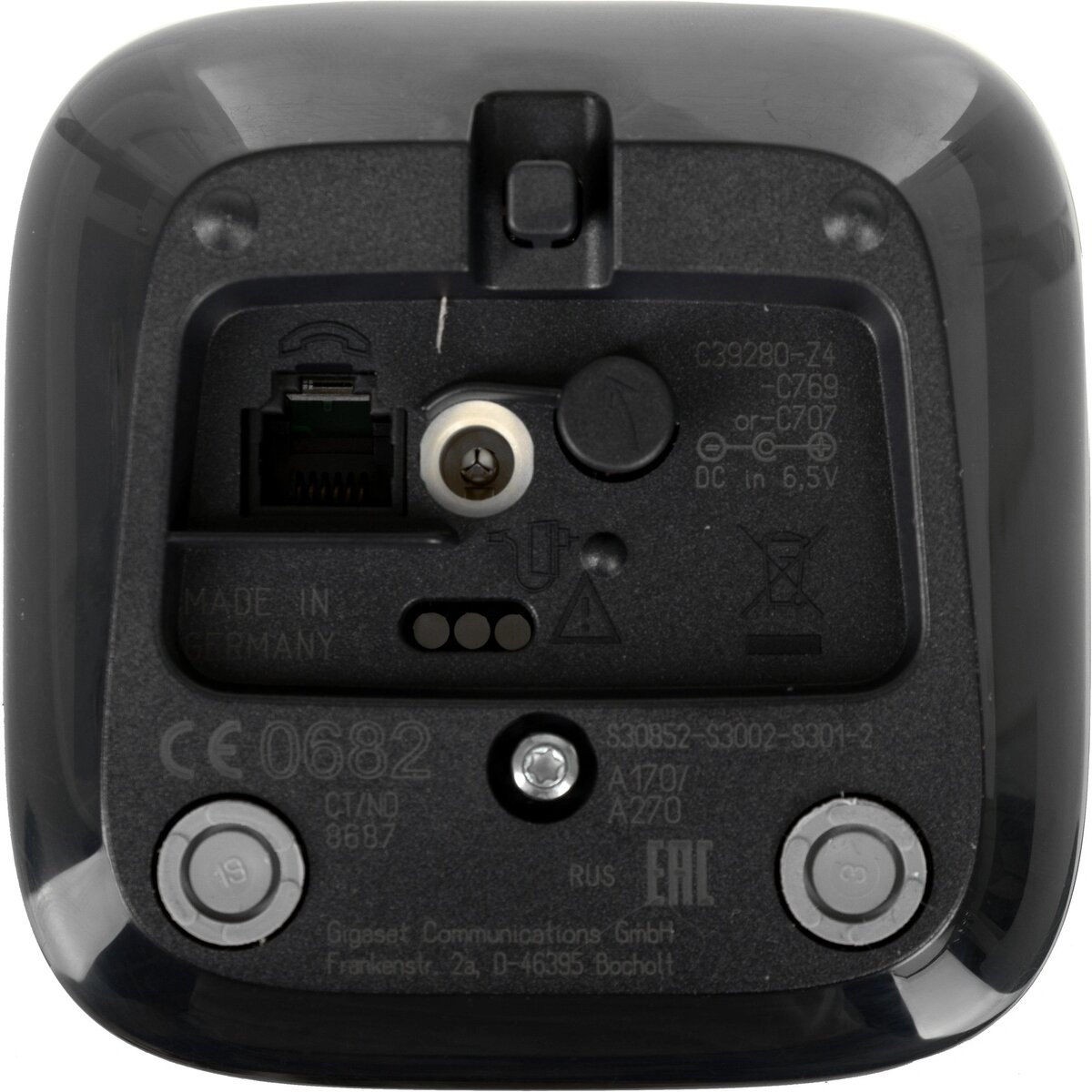 Радиотелефон Dect Gigaset A170 DUO, черный