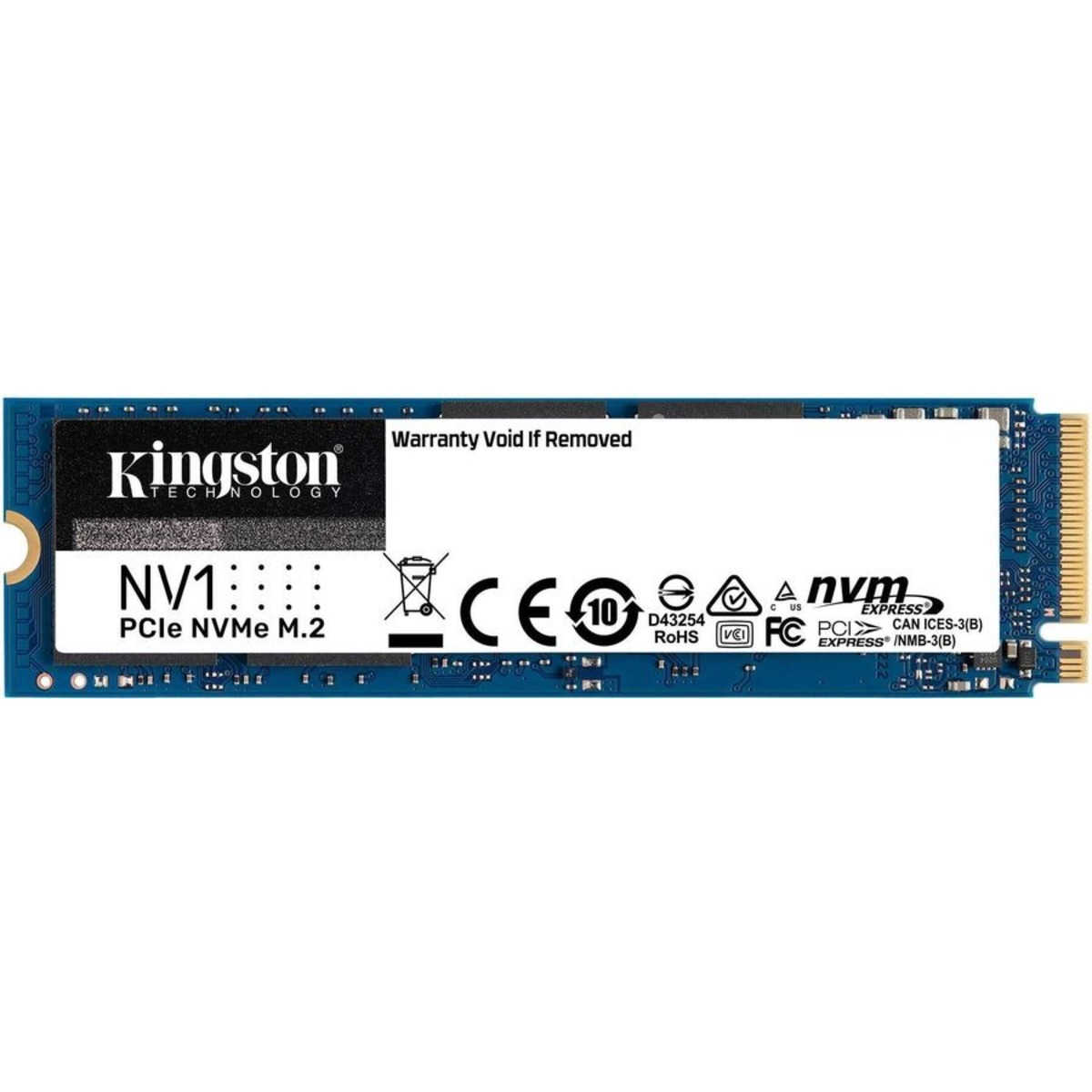 Накопитель SSD Kingston PCI-E 3.0 x4 1Tb SNVS / 1000G