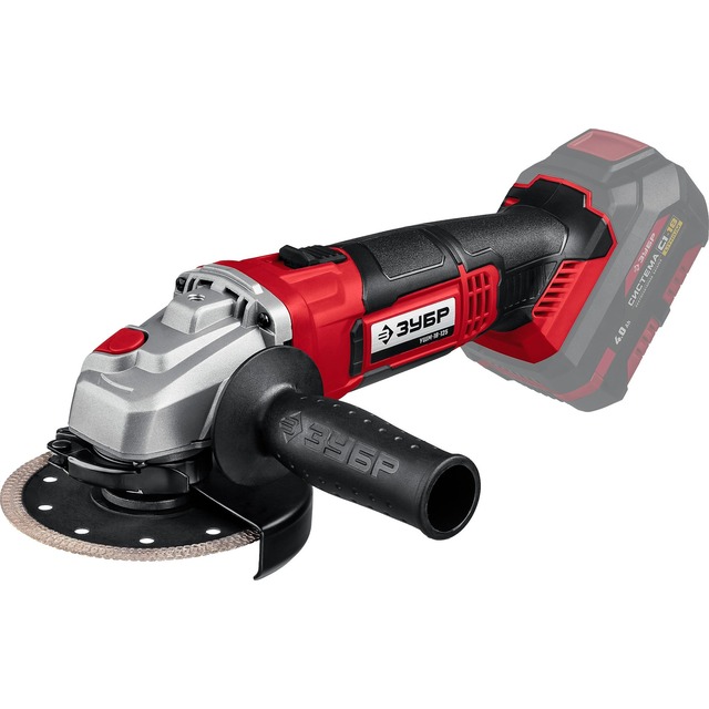 Углошлифовальная машина Зубр УШМ-18-125 (Цвет: Red)